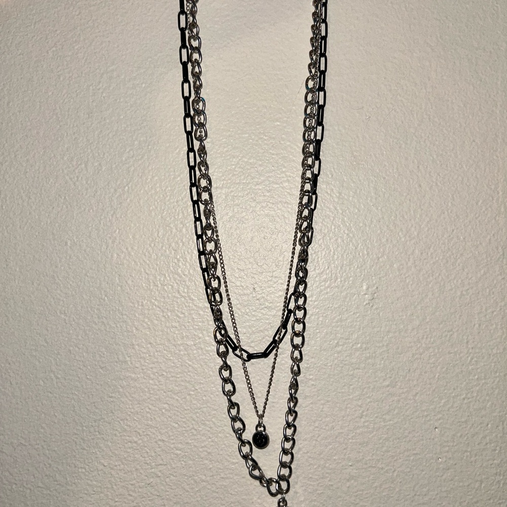 2 tone the nightmare before christmas necklace